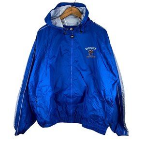 Vtg Starter University of Kentucky UK Full Zip Lined Windbreaker Jacket XL